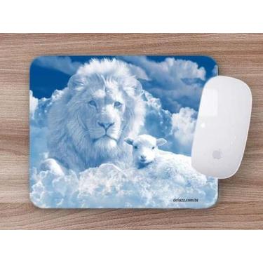 Imagem de Mouse Pad Emborrachado Personalizado Estampas Evangélico Católico - De