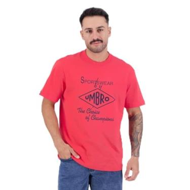 Imagem de Camiseta Umbro Choice Of Champions Vermelha GG