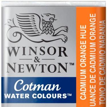 Imagem de Aquarela Winsor & Newton Cotman Pastilha 090 Cadmium Orange Hue - WINS