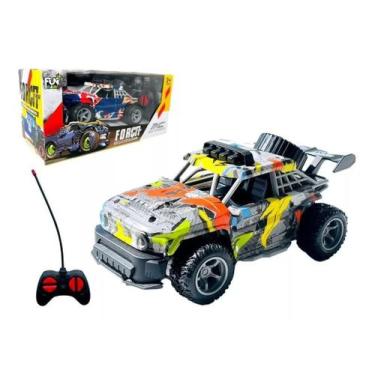 Imagem de Carrinho Controle Remoto Recarregável 4x4 Off Road Colorido - Toy King