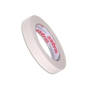 Imagem de Fita Adesiva Fina Dupla Face Transparente 18x30 - Adelbras
