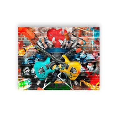 Imagem de Fundo Fotográfico 1,55 X 1,20 - Instrumentos Musicais 009 - Via Cores