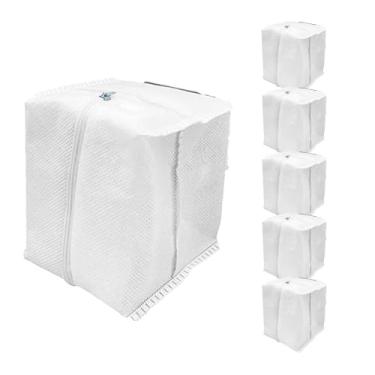 Imagem de Goodsby Pacote com 6 sacos reutilizáveis com zíper compatíveis com iRobot Roomba i1 i1+ i2 i3 i3+ i4 i4+ i5 i6 i6+ i7 i7+ i8 i8+ j5 j5+ j6 j6+ j7 j7+ j8+ j9+ s9 s9+ eliminação automática de sujeira