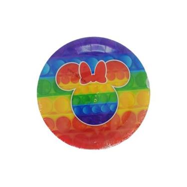 Imagem de Prato de Papel - Minnie Pop It - 12 UN - Regina - Rizzo