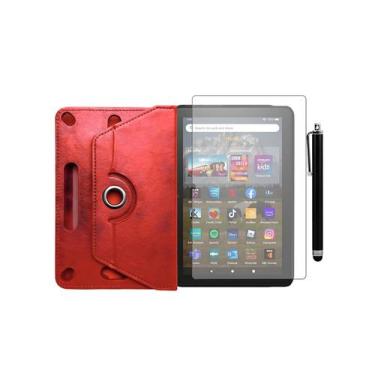 Imagem de Capa E Película + Caneta Touch compatível com Tablet Fire Hd8  - LXL, 
