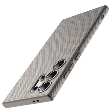 Imagem de JETech Capa Grip para Samsung Galaxy S24 Ultra, Ajuste Fino em TPU Macio Case Protetora para Telefone com Lente de Câmera Proteção Total, Capinha à Prova de Choque (Titânio Cinza)
