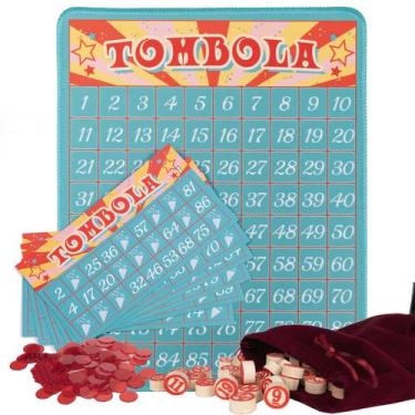 Imagem de O jogo Tombola Bingo Extguds Vintage Italian Russian Lotto