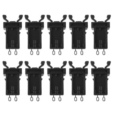 Imagem de Create idea 10 peças Pr-09 CD Compartment Lock Switch Grid Snap Lock CD Door Latch for Various CD Player Radio