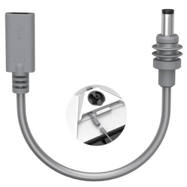 Imagem de MOLIMOKEY Adaptador De Cabo Alimentação Usb-C Fêmea Para Dc Macho Starlink Mini, Compatível Com Fonte Pd Tipo C 20 V/100 W