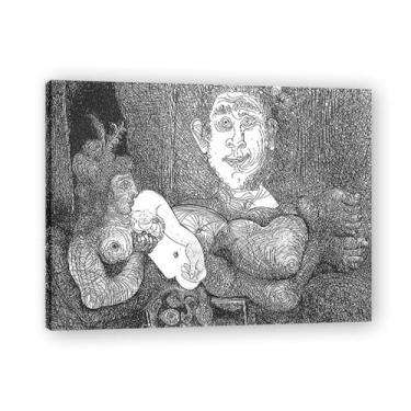 Imagem de Murais Calm Happiness Diego Rivera – Arte de realismo socialista mexicano, muralista do século 812, coleção clássica do museu de Nova York para decoração de casa 60 x 78 cm