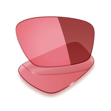 Imagem de Mryok Lentes de substituição UV400 compatíveis com Oakley Crosslink Zero OX8076 56 mm - Fotocromática Rosa