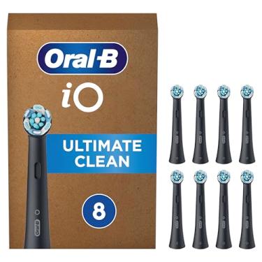 Imagem de Oral-B Cabeças de escova de dentes elétricas iO Ultimate Cleaning, 8 peças, melhor limpeza de dentes, acessório de escova de dentes para escovas de dentes Oral-B , embalagem com caixa de correio,