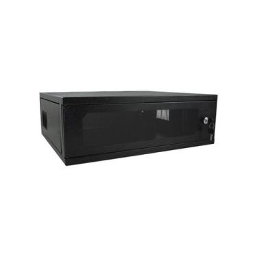Imagem de Mini Rack Max Eletron 19 03U X 370Mm Preto