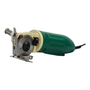 Imagem de Máquina De Cortar Tecido Bananinha Corte Disco Tesoura Elétrica 2" Alta performance Cortes Precisos Esta Tesoura Elétrica Costureiros, Alfaiates E Artesãos, Oferecendo Cortes Rápidos (220v)