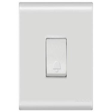 Imagem de Conjunto 1 Interruptor Pulsador Campainha - Tramontina Liz