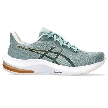 Imagem de ASICS Tênis de corrida feminino Gel-Pulse 14, Ocean Haze/champanhe, 35
