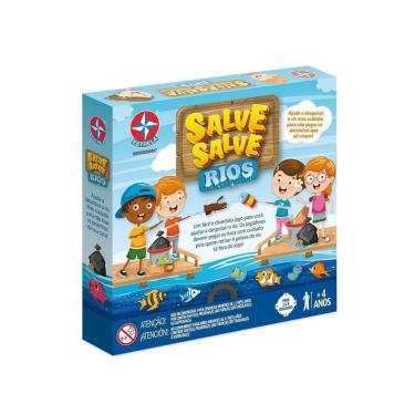 Imagem de Jogo de Tabuleiro Estrela Salve Salve Rios - +4 Anos