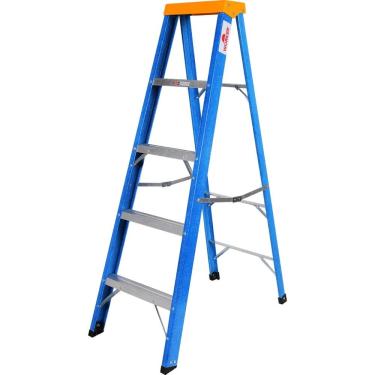 Imagem de Escada Em Fibra Com 5 Degraus Capacidade 150Kg Worker