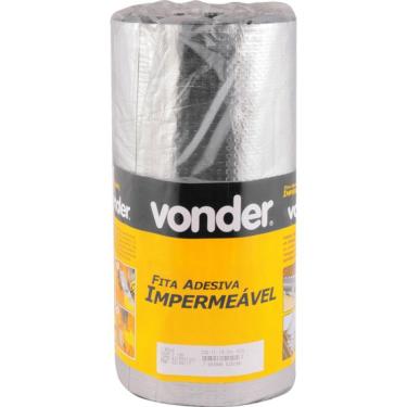 Imagem de Fita adesiva impermeável 30cmx10m aluminizada - Vonder
