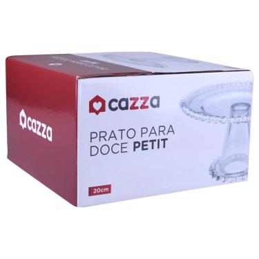 Imagem de Prato para Bolo de Vidro 20cm Petit CV244731 Cazza