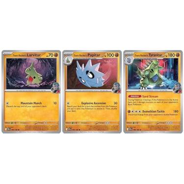 Imagem de Team Rocket’s Tyranitar 096/182 – Destined Rivals – Pokemon Card Lot