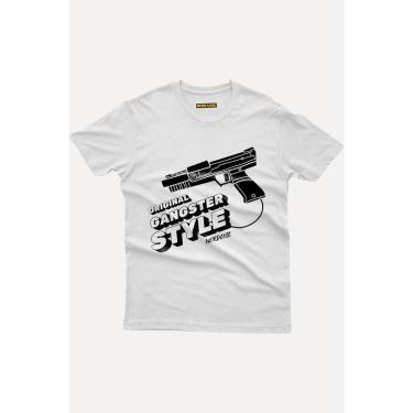Imagem de Camiseta Nerd Chic Geek Gamer Original Gangster Style-Unissex