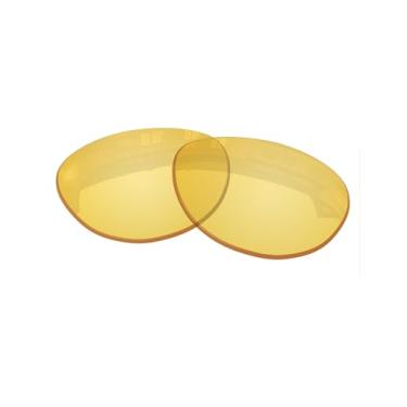 Imagem de OOWLIT Lentes de substituição compatíveis com óculos de sol Ray-Ban RW4013F Headliner (Gen 2) 51 mm, Amarelo HD, One Size