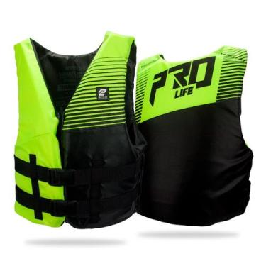 Imagem de Colete Salva Vidas Homologado Marinha Prolife N1, M (De 35kg a 55kg), 