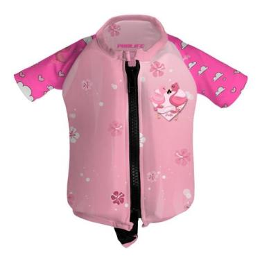 Imagem de Camisa Flutuadora Infantil Colete Criança Floater Prolife, 8 Anos, Fla