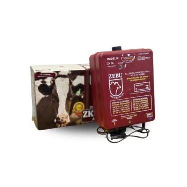 Imagem de Eletrificador Cerca Zebu Zk50 Aparelho de Choque 50km Bivolt Automatic