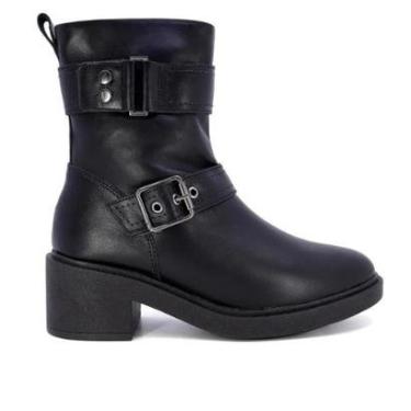 Imagem de Bota Feminina Usaflex Cano Médio Preta - AJ1502003-Feminino