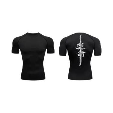 Imagem de Camiseta De Compressão Masculina De Secagem Rápida Com Estampa De Drag