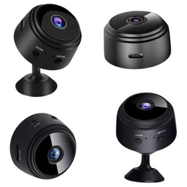 Imagem de Mini Câmera Espiã A9 Portátil, Discreta, Sem Fio, Segurança e Vigilânc