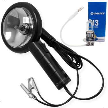 Imagem de Lanterna Cilibrim Jacaré Garra 12v Farolete + Lampada H-3