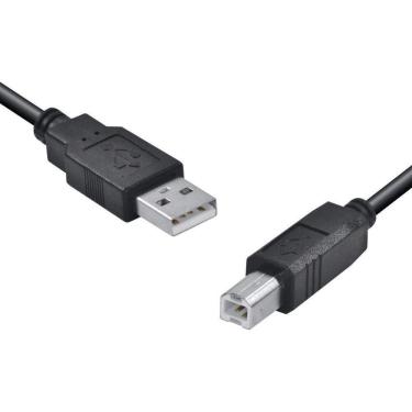Imagem de Cabo Usb Para Impressora A Macho X B Macho 2.0 - 5m Uambm-5
