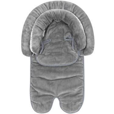 Imagem de Almofada Para Carrinho E Bebê Conforto Buba Cinza