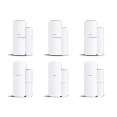 Imagem de Sensor de entrada (pacote com 6) – Proteção de janela e porta – Compatível com o sistema de segurança tolviviov Home