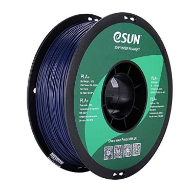 Imagem de eSUN 1,75 mm azul escuro PLA PRO (PLA+) carretel de 1 kg de filamento para impressora 3D (1 kg), azul escuro
