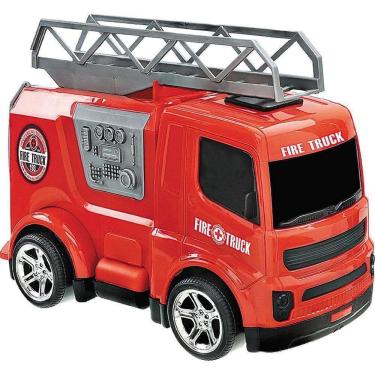 Imagem de Brinquedo Caminhão Bombeiro Fire Truck