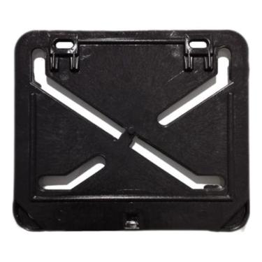 Imagem de Suporte Protetor Moldura Universal Placa Mercosul Moto