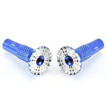 Imagem de Apex RC Products Blue Aluminum Futaba/Spektrum DX6 DX6i DX7S DX8 DX9 / Taranis X9DRC Transmitter Gimbal Stick Ends #1710