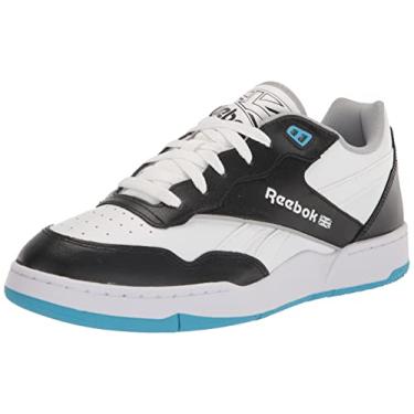 Imagem de Reebok Tênis masculino Bb 4000 II, Core Black/Radiant Aqua/Ftwr White, 10.5 Women/9 Men