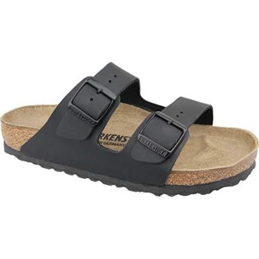 Imagem de Birkenstock Arizona - Couro (Unissex), Birko-floral preto, 10