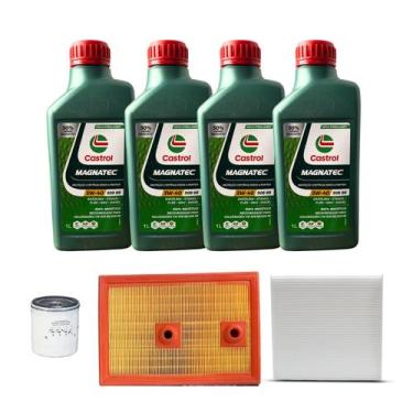 Imagem de Kit Revisão Troca De Óleo Jetta Gasolina 1.4 16v Tsi Castrol - Geral