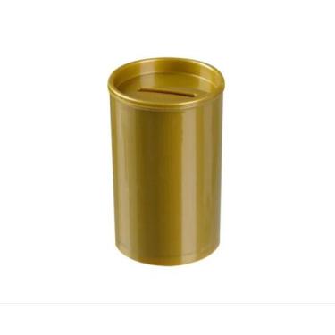 Imagem de 25unid Cofrinho plástico lembrancinha para personalizar - Deluma, Dour