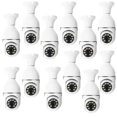 Imagem de kit 12 cameras de segurança smart wifi 360º full hd para escritorio ca