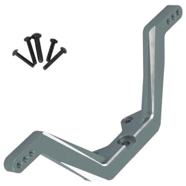 Imagem de BRCatWPark Aluminum Front Shock Vertical Relocator Upgrades Part for 1/10 Drag Slash 1967/Chevrolet C10/Slash 2wd lcg,RC Front Shock Vertical Relocator Hops up,Titanium