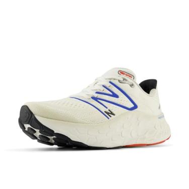 Imagem de New Balance Fresh Foam X More V4 Tênis de corrida masculino, Sal marinho/azul oásis/preto, 8 Wide