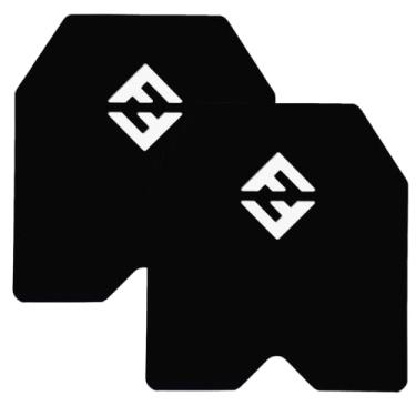 Imagem de Placas para colete de peso, placas de 6 kg vendidas em um par – peso total do colete de 13,6 kg – F&F Fitness – Compatível com a maioria dos coletes, transportador de peso – Treinamento de alta intensidade – Placas para exercícios de colete pesado