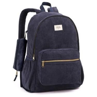 Imagem de Kit Mochila Costas 18" Funpacks Com Estojo Passeio Escolar - Seanite, 